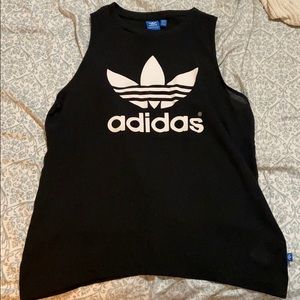 Longline mesh adidas tank